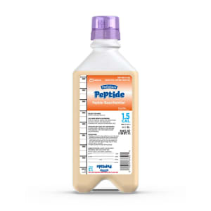 Abbott Nutrition PediaSureÂ® Peptide 1.5 Cal Peptide-Based Nutrition, Vanilla, 33.8-oz. bottle