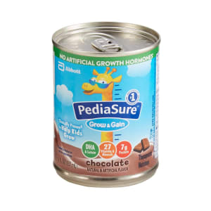 Abbott Nutrition PediaSureÂ® Grow & Gain Therapeutic Nutrition, Chocolate, 8-ounce Can