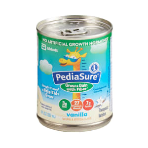 Abbott Nutrition PediaSureÂ® Grow & Gain with Fiber Therapeutic Nutrition, Vanilla, 8-ounce Can