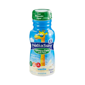 Abbott Nutrition PediaSure Grow & Gain With Fiber Therapeutic Nutrition, Vanilla, 8-ounce Bottle