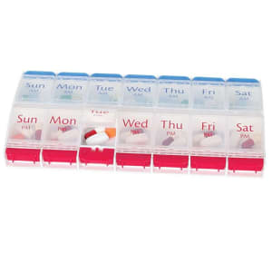 Apothecary Products Ezy DoseÂ® 7-Day Pill Organizer, Extra Large