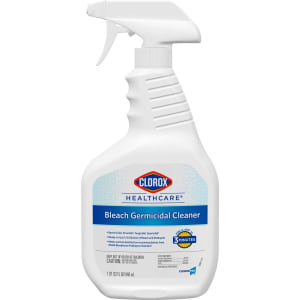 The Clorox Company Clorox HealthcareÂ® Bleach Germicidal Cleaner, Spray Bottle, 32 oz.