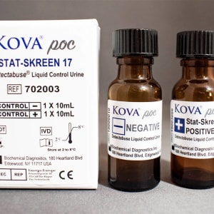 Kova International Drugs of Abuse Control Set DetectabuseÂ® Stat-SkreenÂ® Positive Level / Negative Level 2 X 10 mL