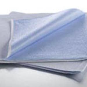 Graham Medical Products Graham Medical Blue Flat Stretcher Sheet, 40 x 90 Inch