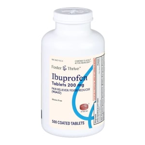McKesson Brand Foster & Thriveâ„¢ Ibuprofen 200 mg Coated Tablets