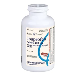 McKesson Brand Foster & Thriveâ„¢ Ibuprofen 200 mg Coated Caplets