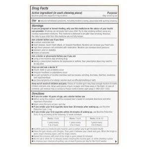 McKesson Brand Foster & Thriveâ„¢ Nicotine Polacrilex 4 mg (Nicotine) Gum, Original Flavor