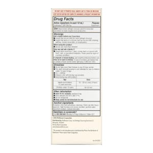 McKesson Brand Thrive & Fosterâ„¢ Adult Tussin Guaifenesin Oral Solution, USP