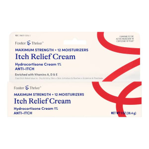 McKesson Foster & Thriveâ„¢ 1% Hydrocortisone + 12 Moisturizers Itch Relief Cream
