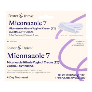 McKesson Foster & Thriveâ„¢ Miconazole Nitrate Vaginal Antifungal, 7 Day Cream