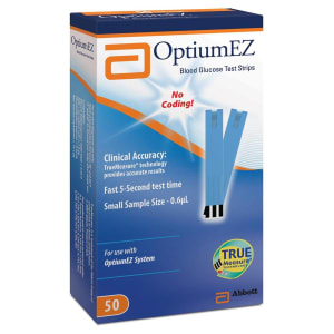 Abbott Optium EZÂ® Blood Glucose Test Strips