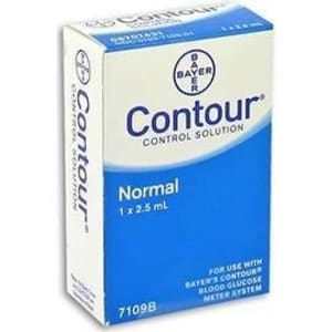 Ascensia Diabetes Care Bayer ContourÂ® Blood Glucose Control Solution, Normal Level