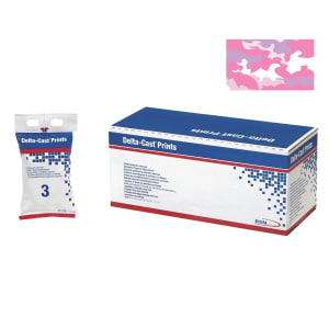 BSN Medical Delta-CastÂ® Pink Camouflage Cast Tape, 3 Inch x 4 Yard
