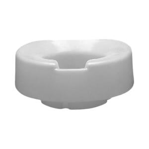 Maddak Tall-EtteÂ® Elongated Raised Toilet Seat, 16.5 x 15.5 x 6.75 inches, 4' Height