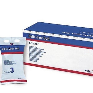 BSN Medical Cast Tape Delta-CastÂ® Soft 3 Inch X 12 Foot Polyester Black
