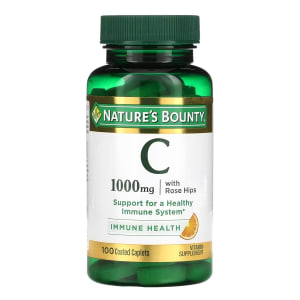 US Nutrition Nature's BountyÂ® 1000 mg Vitamin C with Rose Hips Coated Caplets