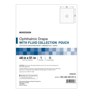 Cardinal EENT Drape Ophthalmic Drape 48 W X 68 L Inch Sterile