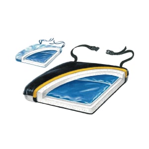 Skil-Care Econo-Gel Thin-Line Seat Cushion for Wheelchairs, 16 x 16 x 1.5-inch