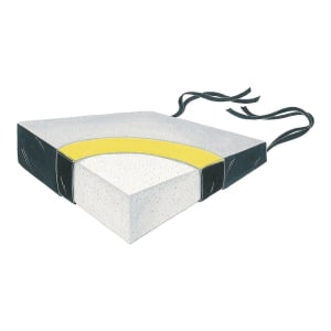 SkiL-Careâ„¢ Wedge Seat Cushion