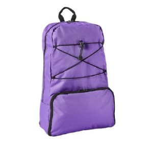 Cardinal Feeding Pump Backpack Kangarooâ„¢ Purple, Large For Kangaroo Connect Feeding Pump