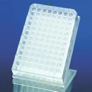 PANTek Technologies LLC 96-Well Microplate Whatmanâ„¢ UNIPLATEâ„¢ V Shaped Bottom 250 ÂµL White