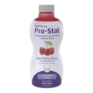 Nutricia North America Pro-StatÂ® Wild Cherry Punch Concentrated Liquid Protein Medical Food, 30-oz.
