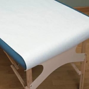 Graham Medical Products Table Paper Spa EssentialsÂ® 21 Inch Width 125 Foot Length White Crepe