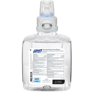 GOJO PurellÂ® Advanced Green Certified Hand Sanitizer, 1200 mL Dispenser Refill Bottle