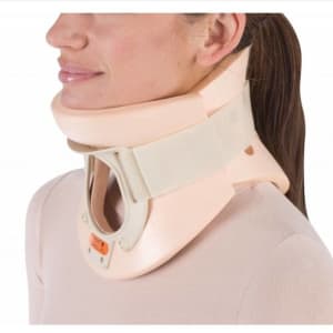 DJO ProCare California Rigid Cervical Collar, Large, 3Â¼ Inch Height