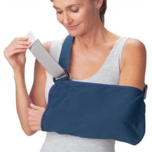 DJO ProCareÂ® Navy Blue Cotton / Polyester Arm Sling, Small