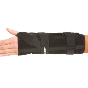 DJO Quick-FitÂ® Left Wrist / Forearm Brace, Extra Large