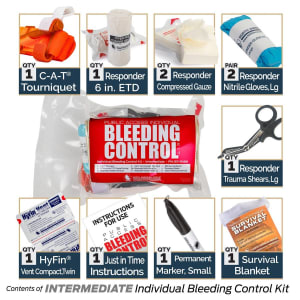 North American Rescue Bleeding Control Kit Public Access Intermediate