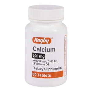 Major Pharmaceuticals RugbyÂ® Calcium / Vitamin D-3 Tablet
