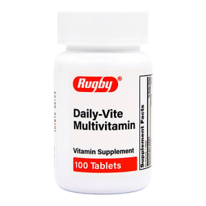 Major Pharmaceuticals RugbyÂ® Daily-Vite Multivitamin