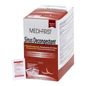 Medique Products Medi-FirstÂ® Phenylephrine Sinus Relief