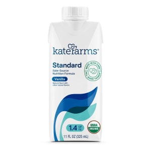 Kate FarmsÂ® Standard 1.4 Vanilla Sole-Source Nutrition Formula, 11-ounce Carton