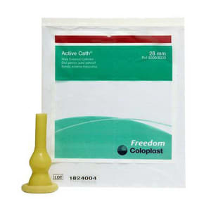 Coloplast Active CathÂ® Male External Catheter, Medium, 28mm Diameter
