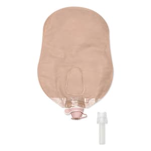 Hollister Urostomy Pouch Premierâ„¢ One-Piece System 9 Inch Length Flat, Pre-Cut 1-1/4 Inch Stoma Drainable