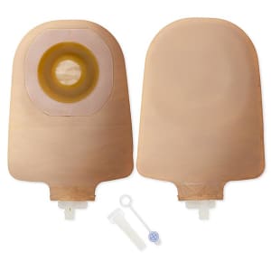 Hollister Premierâ„¢ One-Piece Transparent Urostomy Pouch, Cut to Fit Stomas up to 64 mm