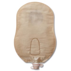 Hollister Premierâ„¢ 84992 One-Piece Beige Urostomy Pouch, Pre-cut to Fit 19 mm Stomas