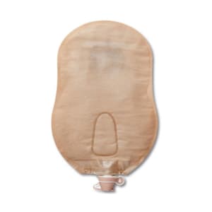 Hollister Urostomy Pouch Premierâ„¢ One-Piece System 9 Inch Length Convex, Pre-Cut 1-1/2 Inch Stoma Drainable
