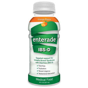 AmiLyfe Bioscience LLC enteradeÂ® IBS-D Targeted Dietary Support Medical Food, Orange, 8-ounce bottle