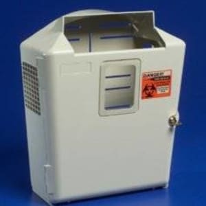 Cardinal In-Roomâ„¢ Sharps Collector Cabinet, 14.5 x 17.5 x 6.5 Inch
