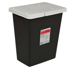Cardinal SharpSafetyâ„¢ RCRA Waste Container, 8 Gallon, 15-1/2 Inch x 17-3/4 x 11 Inch
