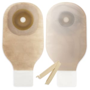 Hollister Premierâ„¢ Flextendâ„¢ 1-Piece Transparent Colostomy Pouch, Pre-cut to Fit 32 mm