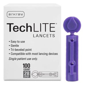 Arkray USA TechliteÂ® Lancet, 28 Gauge