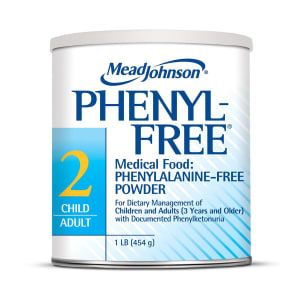 Mead Johnson Phenyl-FreeÂ® 2 Vanilla Medical Food for the Dietary Management of PKU, 1 lb. Can