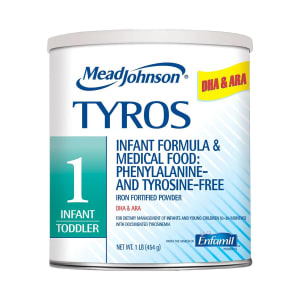 Mead Johnson Tyrosâ„¢ 1 Infant Formula & Medical Food: Phenylalanine- and Tyrosine-Free