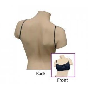 Dukal Reflectionsâ„¢ Disposable Bra, Large/X-Large, Black