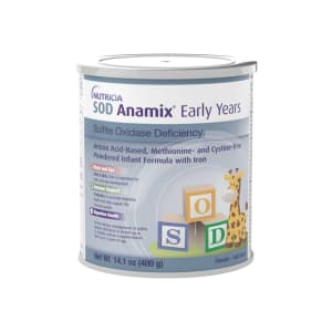 Nutricia North America Nutricia SOD AnamixÂ® Amino Acidâ€“Based Methionine- & Cystine-Free Infant Formula